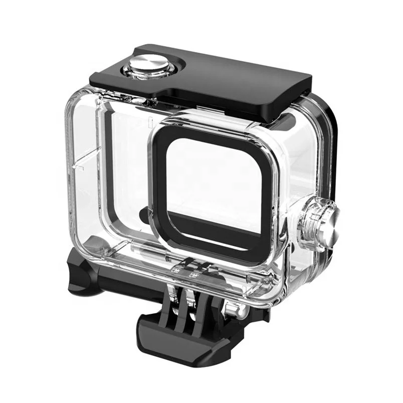 

Takenoken Diving Underwater Camera Video 60M Protective Case Waterproof Case for GoPro Hero 8 Housing Shell with Bracket, Transparant