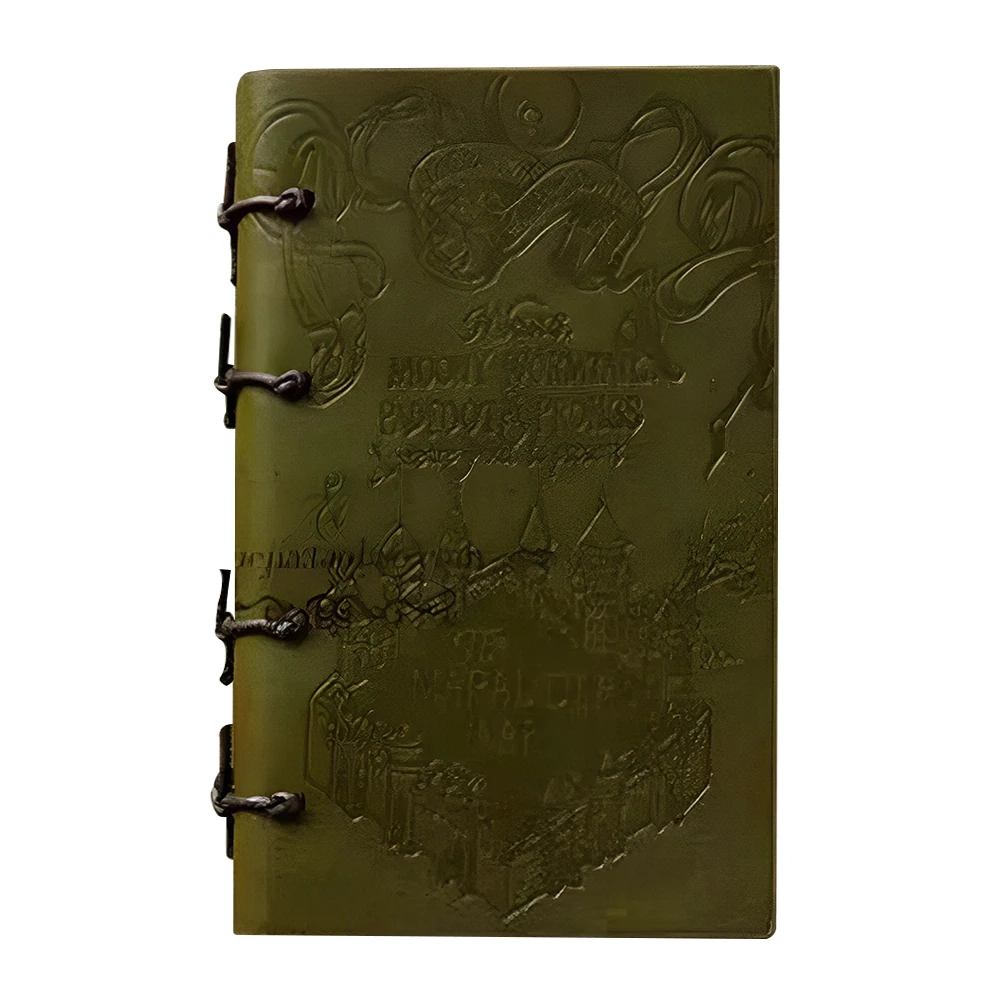 New Creative Genuine Leather Notebook 13.5*19 CM Travel Journals Eco-Friendly Paper Business Sewing Binding Diary Gift