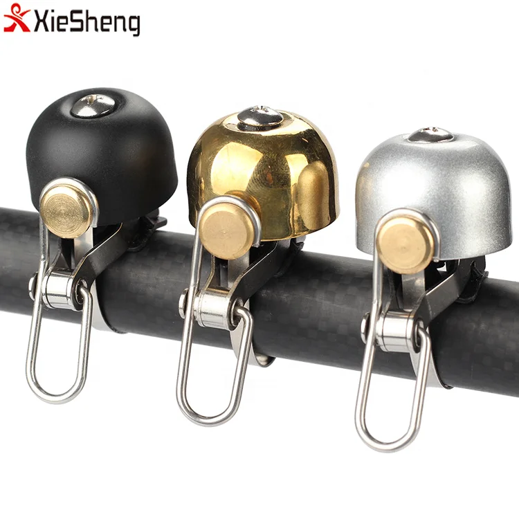Classical Stainless Bell Ring Cycling Horns Bike Handlebar Bell Horn Brass Super Loud Speaker Bicycle Bell Riding Equipment