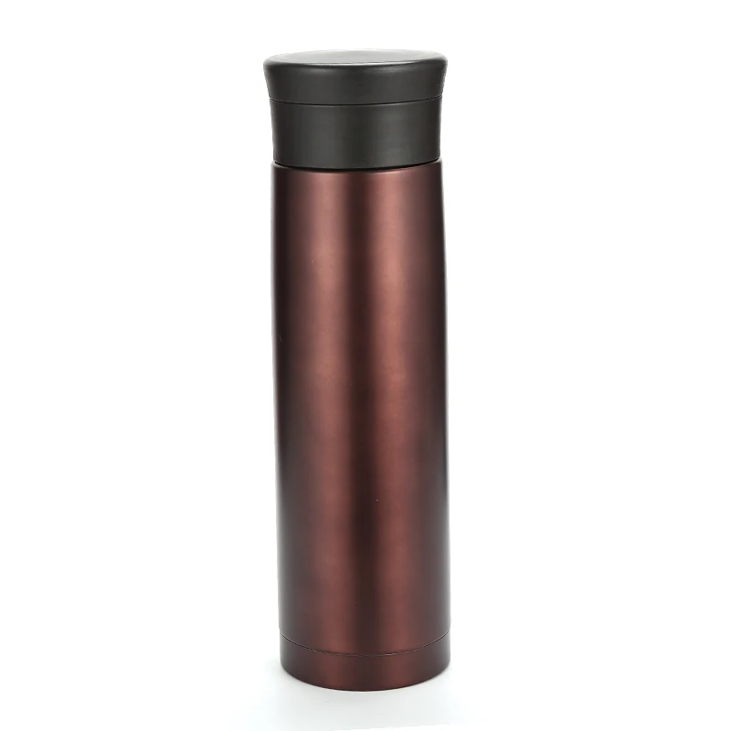 

MIKENDA Wholesale 500ml Thermal Stainless Steel Water Bottle Vacuum Thermos Flask, Black, white, green and custom color