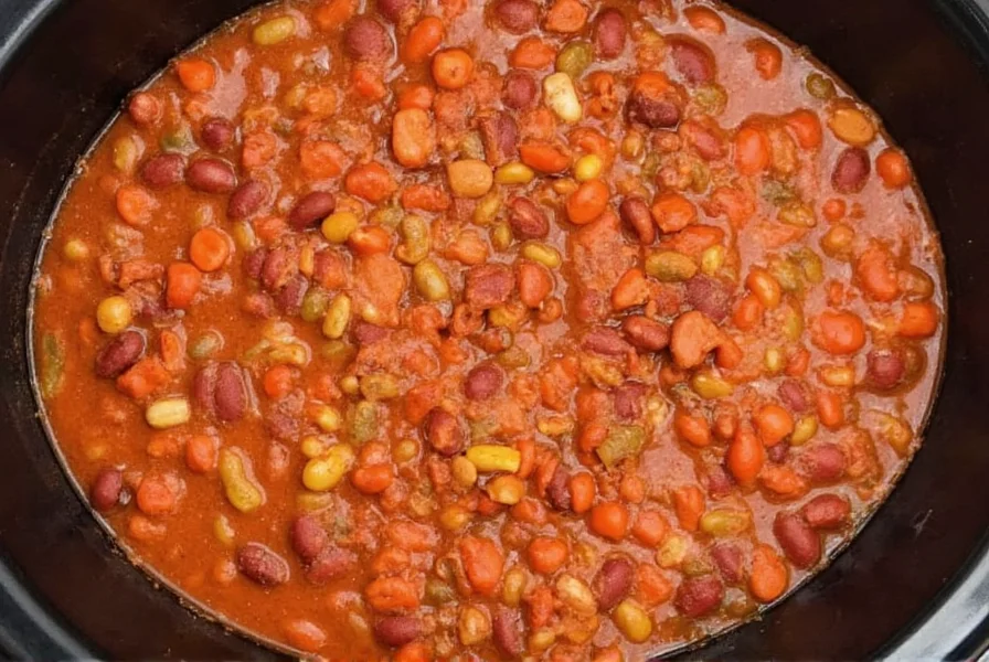 Authentic No Bean Chili Recipe for Slow Cooker
