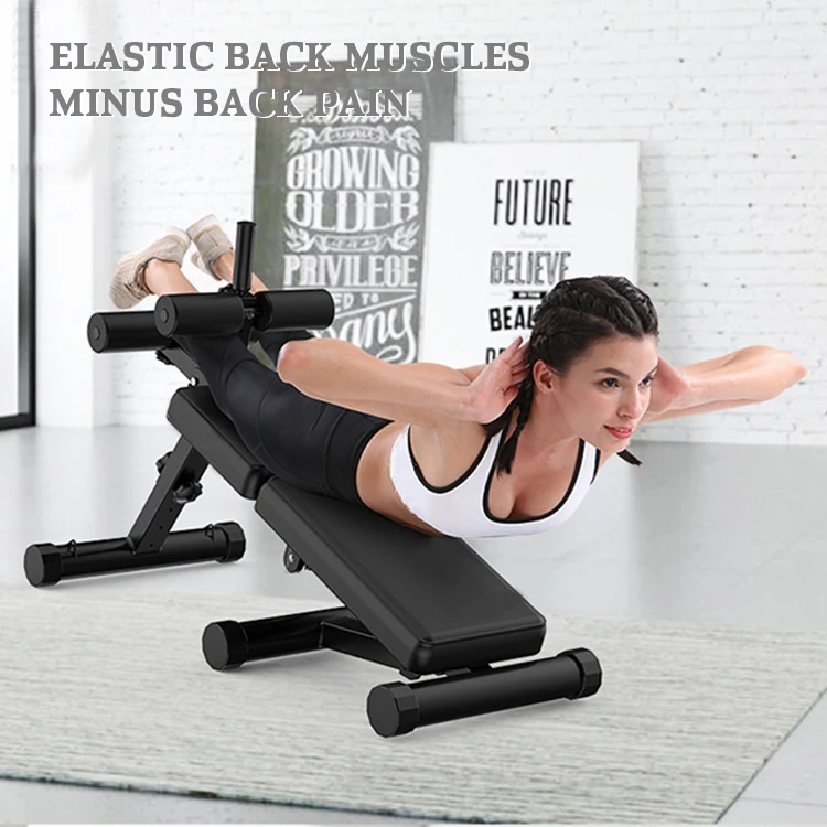 

Sit Up Ab Bench Folding Black Multifunctional Weight Bench With Leg Extension Fitness Equipment Abdominal Sit Up Weight Bench