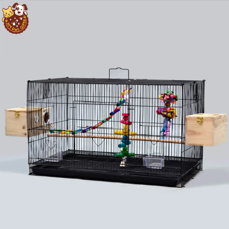 

Chinese pet parakeet parrot cocktail pink bird cage organizer feeder