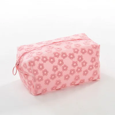 

Small chrysanthemum makeup bag needle embroidery chrysanthemum storage bag eva transparent makeup bag