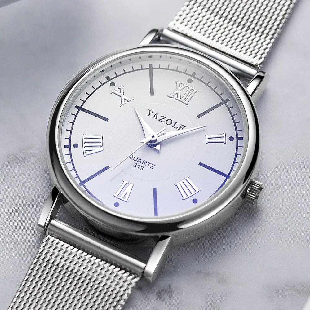 On Sale YAZOLE D 313-S 315-S Women Lady Watch Wholesale Luxury Stainless Steel Mesh Watches Fashion Cheap Quartz Watch