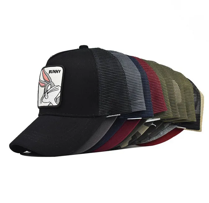 

free shipping gorras-al-por-mayor 5 panel mesh patch logo baseball cap custom embroidered trucker hats black/gold