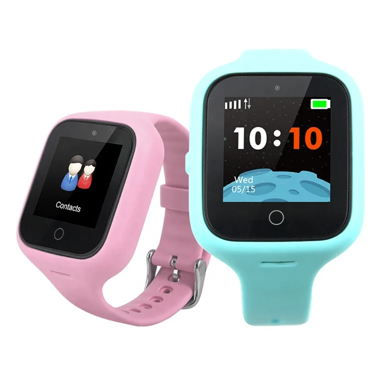 

Android Kids Monitoring Watch Phone And Heart Rate Waterproof Step Smart Watch Kids GPS Tracking Watch, 4 colors