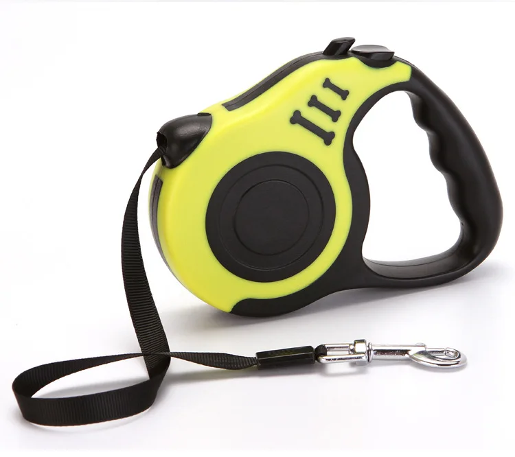 

Wholesale New Pet Automatic Rope Adjustable Automatic Retractable Dog Lead Retractable Leash, Red,yellow,pink,blue,green