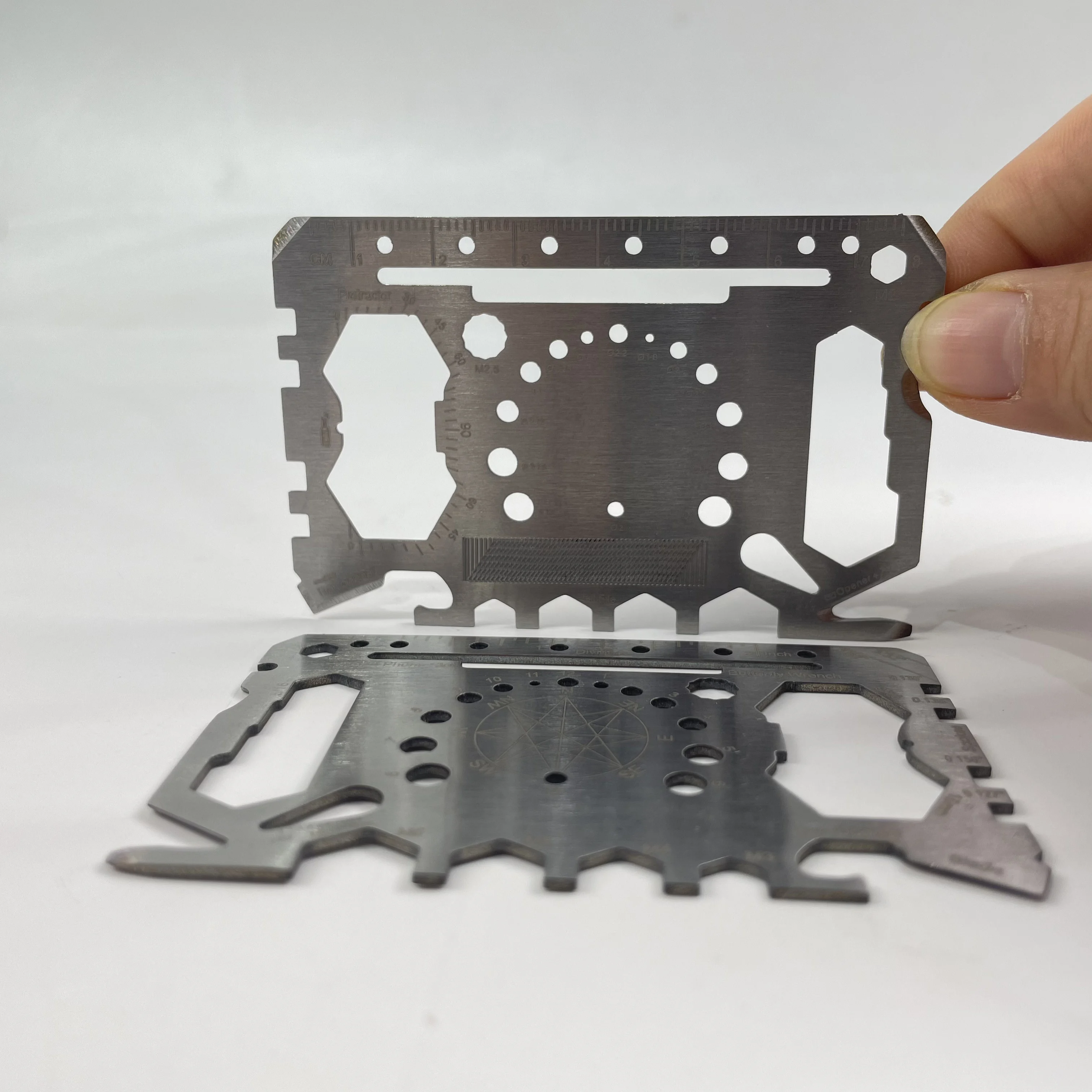 

New ideas 3rd Version 46 in 1 Super Wallet Pocket Multi Tool Multi-function Tool Card, Black .silver etc