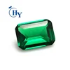 loose gemstone Octagon step cut emerald nano gems stone