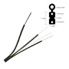 FTTH Drop Cable 1 2 4 6 8 12 Core G652D G657A2 Cable de fibra optica para interiores y exteriores