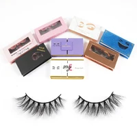 

New customized eyelashes packaging luxury 3D mink eyelashes vendor