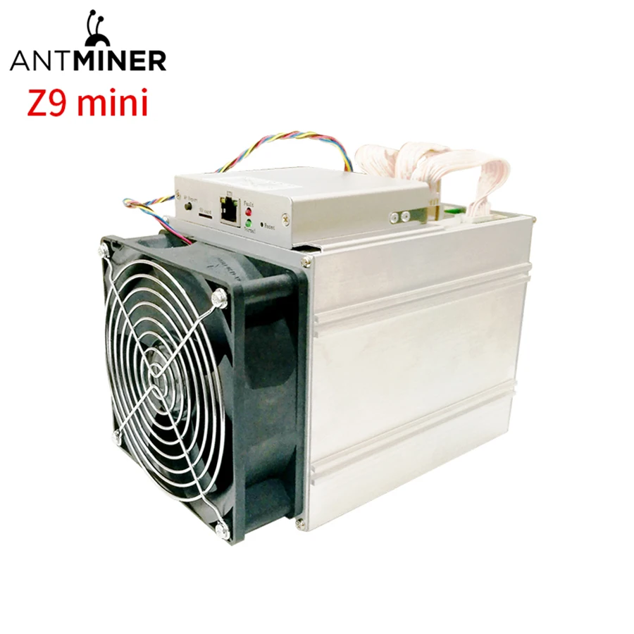 

RUMAX Second hand used Bitmain Antminer Z9 mini 10k Sol/s 300W Asic Miner with PSU