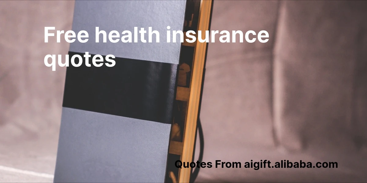 free health insurance quotes