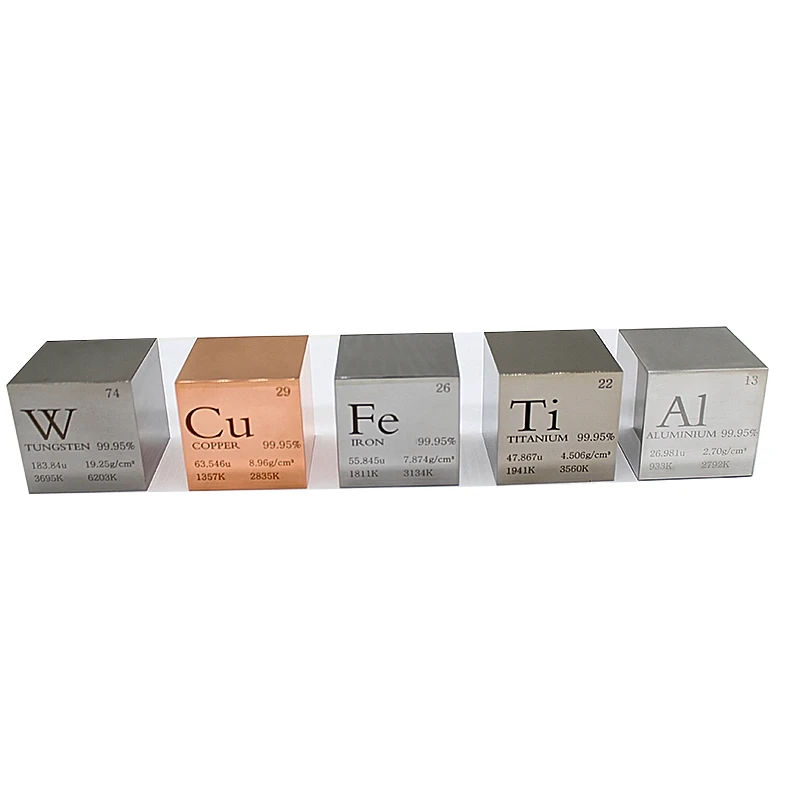 HSG Low price customized 1.5 inch 2 inch 1kg 2kg high density tungsten alloy cube