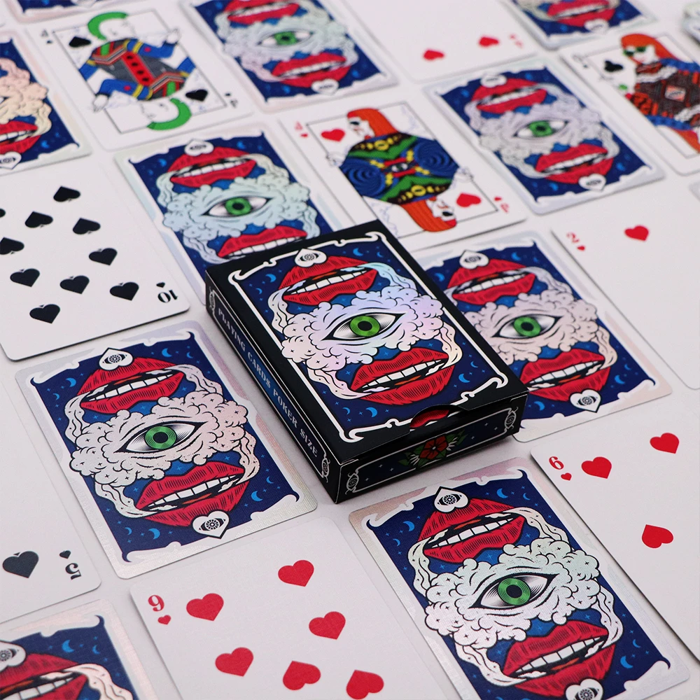 

Printing High Quality Luxury Cardistry Custom Design Make Your Own Adult Playing Cards Magic Poker Cards, Customized color