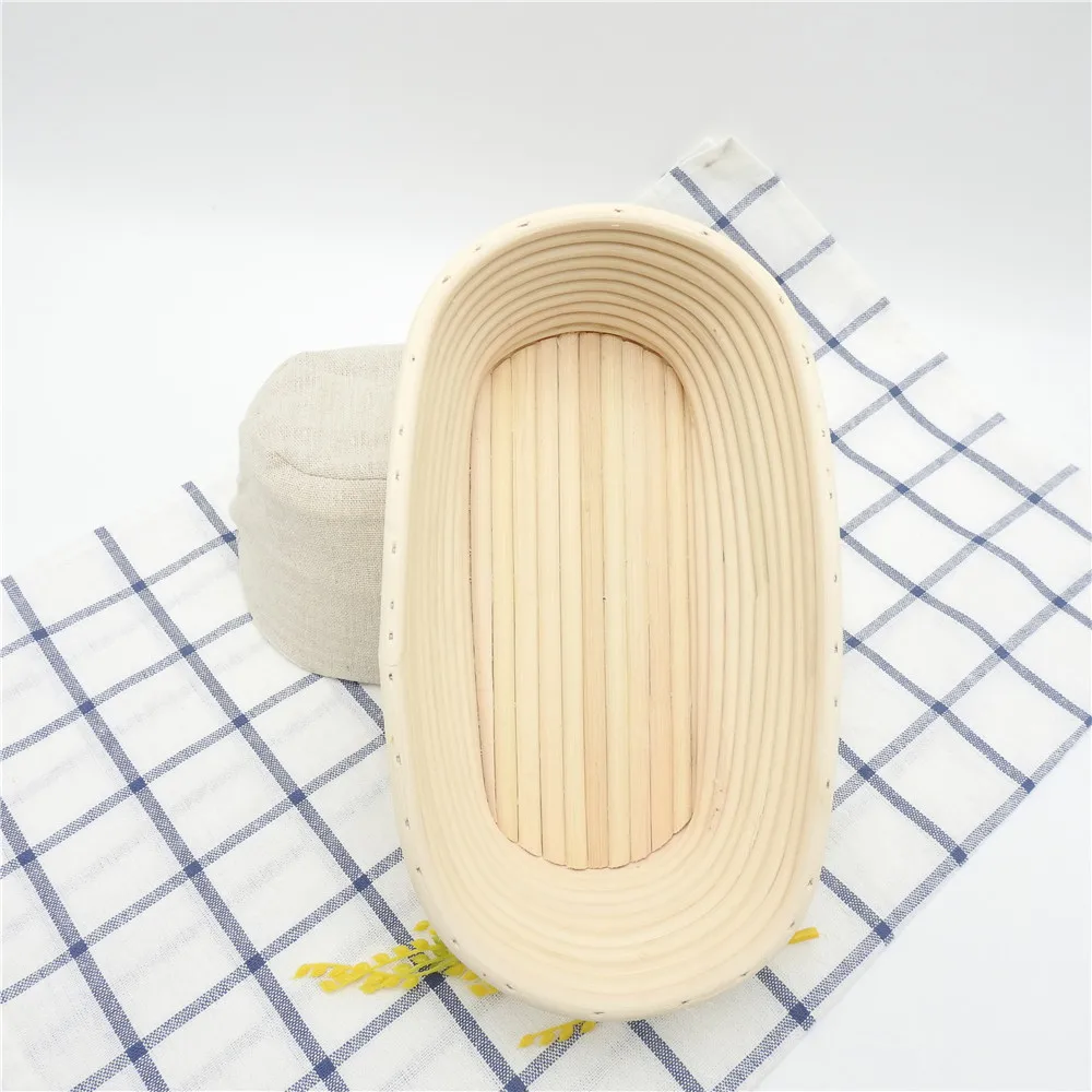 

commercial bread baking supplies banneton rattan banneton basket 1kg, Natural color