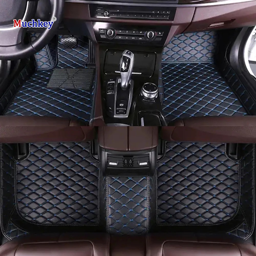 

Muchkey High Quality Non Slip Luxury Leather 3D Carpet for Honda Accord 2020 2021 Car Floor Mats