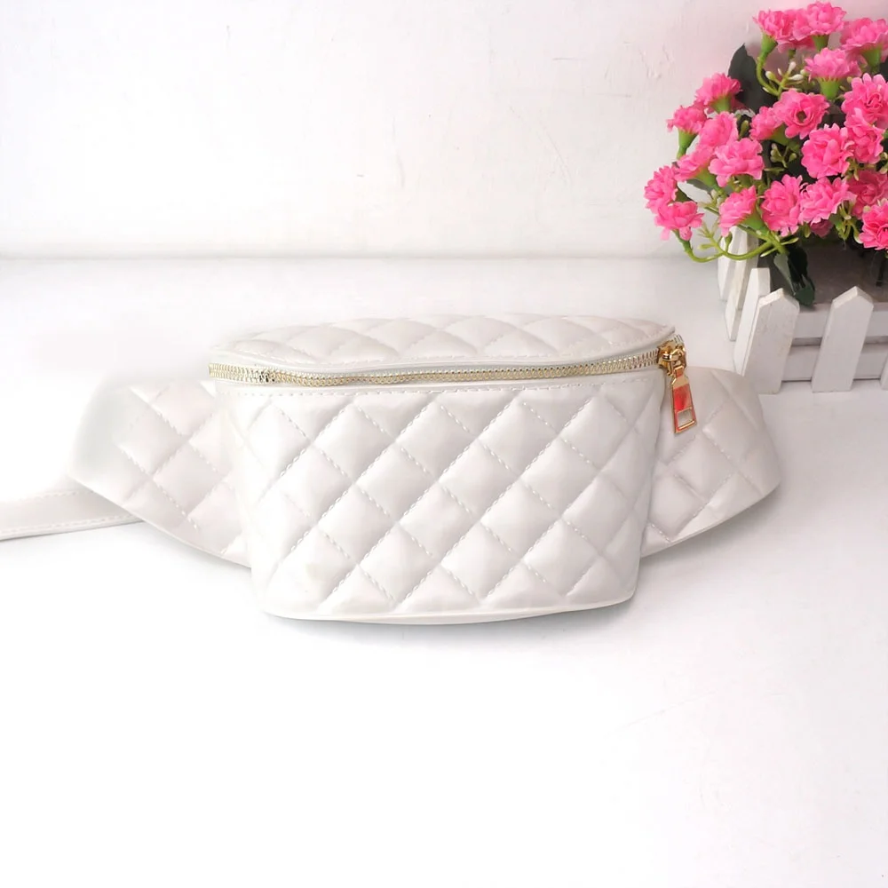 

Belt Purse Jelly Crossbody Bag, PVC Transparent Rainbow Handbag For Women Girls Ladies