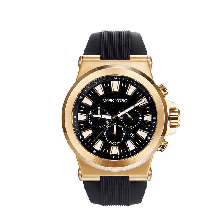 

Hot Selling Classic Silicone Strap 10atm water resistant wrist watches, Customized colors