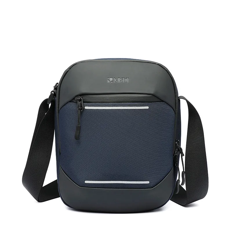 

New Unisex Wholesale Reflective Bag With Key Holder Waterproof Custom Men Trendy Square Briefcase Mini Messenger Bag Men, Black,blue,green,grey,red,camo
