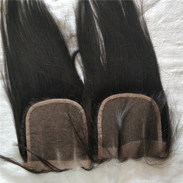 

Letsfly Lace Closure 100% Brazilian Human Hair Hot Selling Raw Virgin Hair Extensions 4x4 8-24 Inches top quality closure