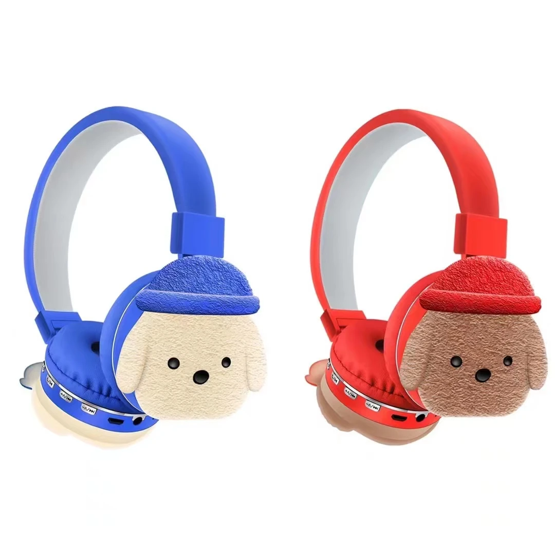 

AH-806P Cute Cartoon Andy Dog Wireless Headset Earphones Headphones Fone De Ouvido Stereo Headset For Mobile Phone Computer