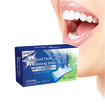 

28Pcs/14Pairs Advanced Teeth Whitening Strips Stain Removal for Oral Hygiene Clean