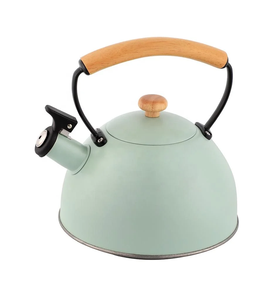 
Color Painting Stainless Steel Whistling Tea Kettle Whistle Kettle  (60823895442)