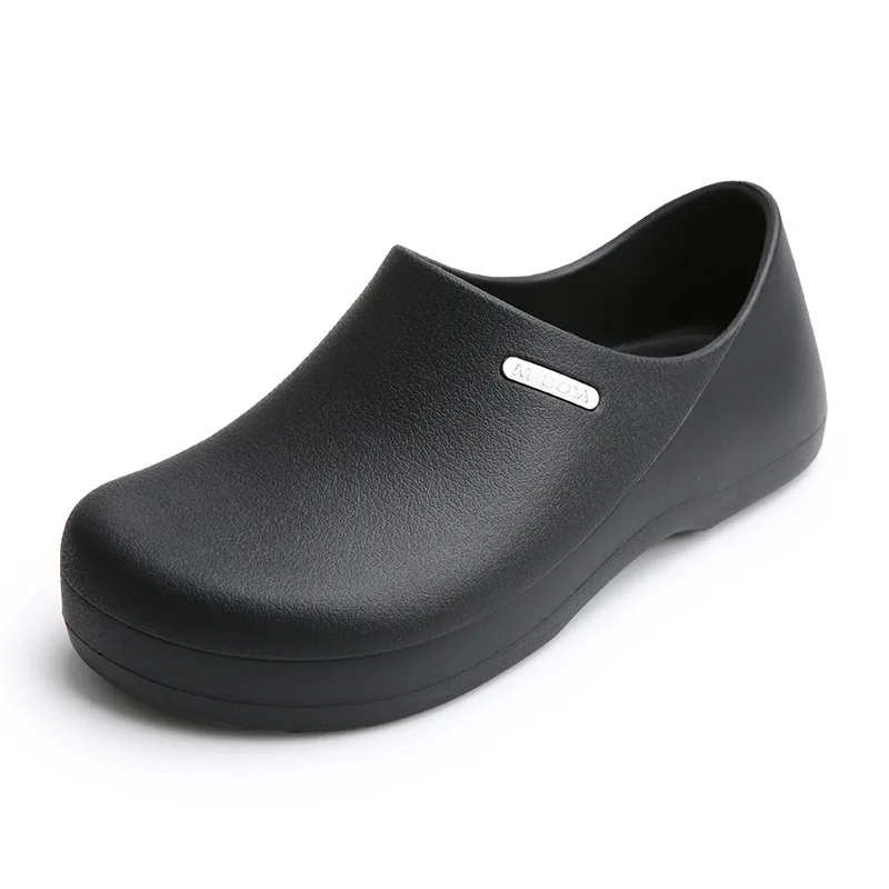 2026 DUNGU Men's Women's Low Cut Anti-Skid Leather Upper Kitchen Chef Shoes Summer Autumn Winter