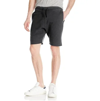 slim fit fleece shorts