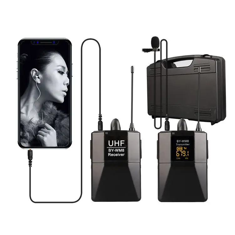 

TKL Wireless Lapel Microphone With CE Certificate, Black