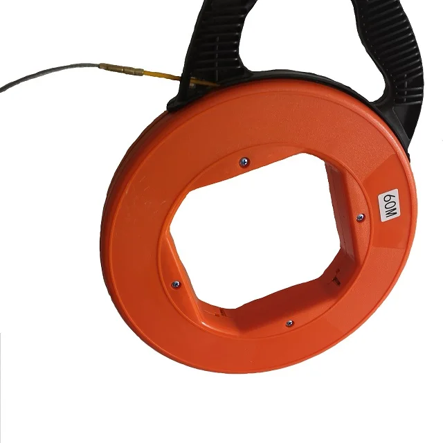 
4mm fiberglass electricians fish tape, frp cable puller  (1600055949641)