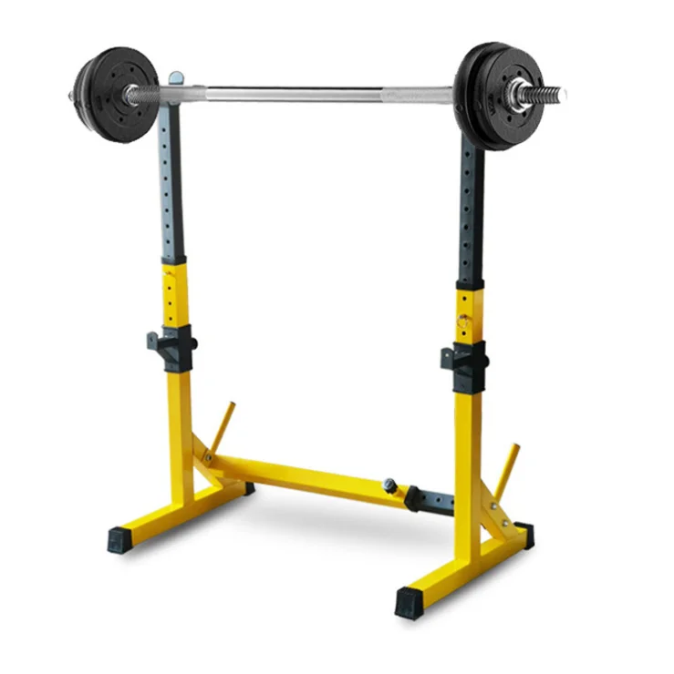

Adjustable weight lifting squat stands stand
