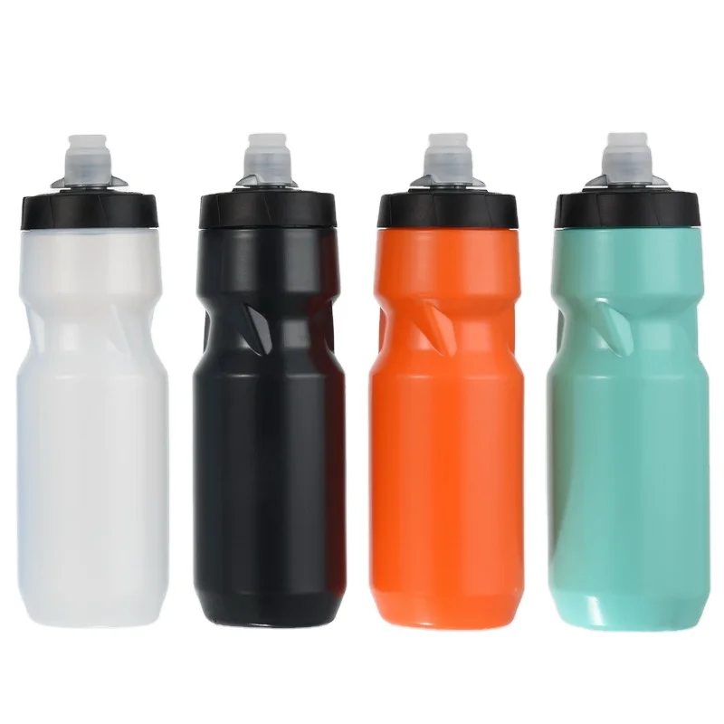 

2021 new style Wholesale Bottle Plastic Soft 650ml Sports Drinking Water Bottles with Custom Logo, Customized color