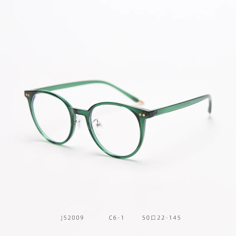 Popular Classical Simple Design Fluent Round Shape Optical Frame ...