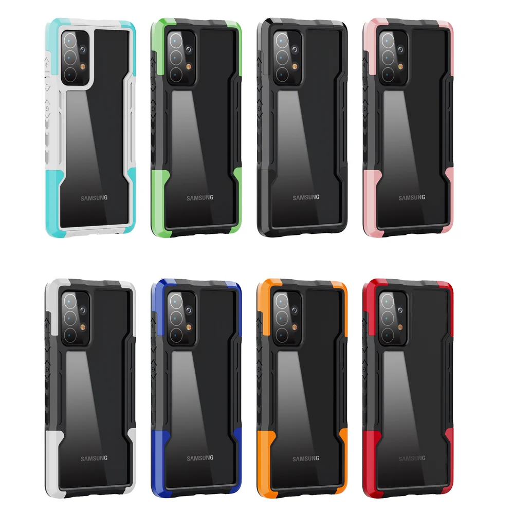 

For iphone 13 12 11 pro max New arrival TPU+PC cell phone case high quality case Colorful phone case for Samsung galaxy A52