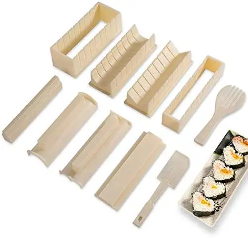 

Plastic sets rice ball bento maker tool sushi making kit for DIY