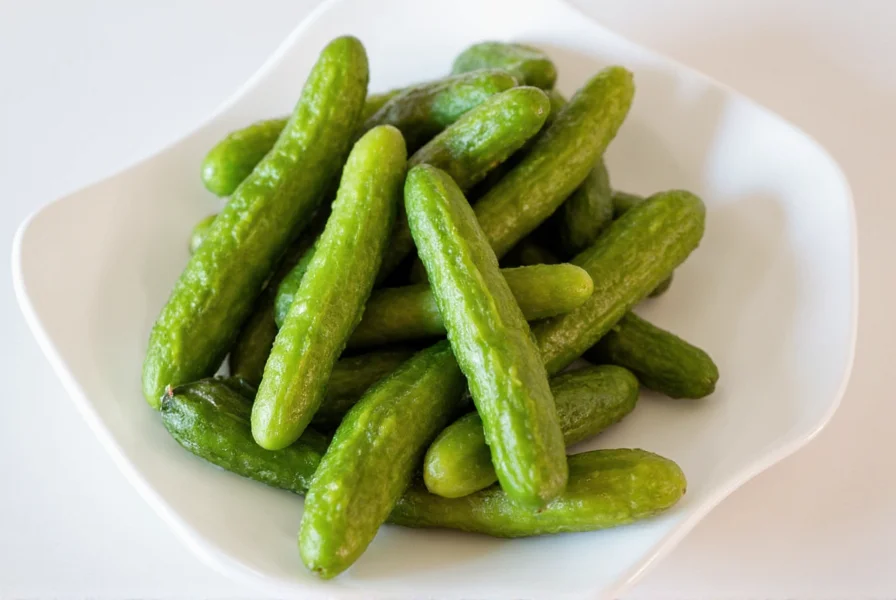 Jar of dill pickles with fresh dill sprigs visible