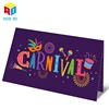 3d custom print greeting card making machine for Christmas