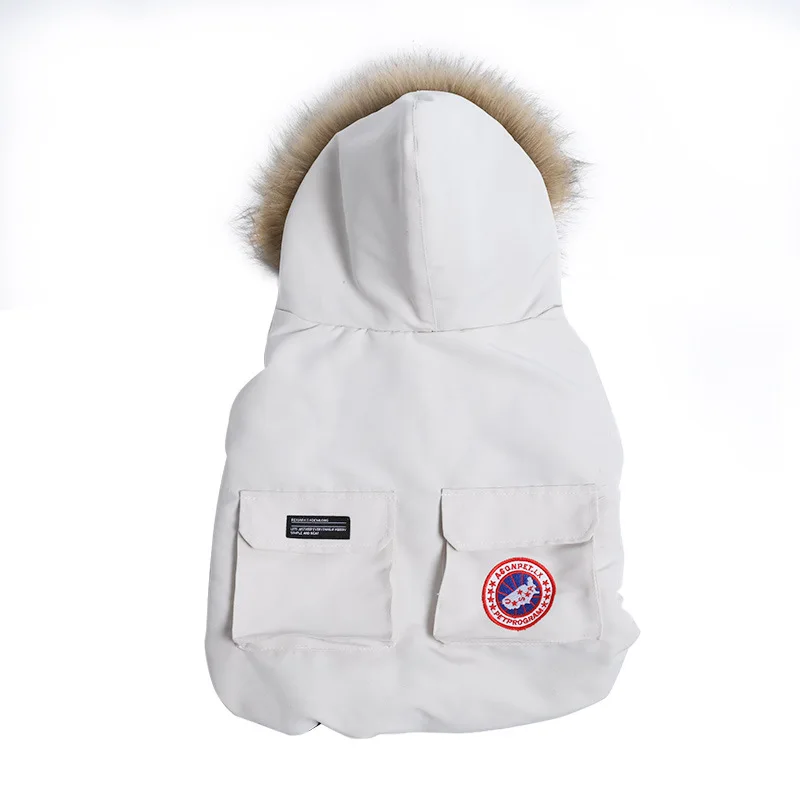 

Autumn and winter Pet cotton clothes dog warm coat pet winter jacket, As pictures