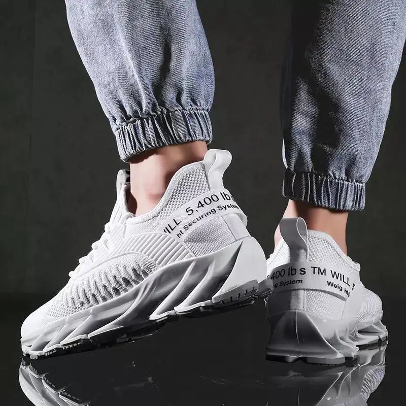 

Blade hot style fly weave small white shoes autumn