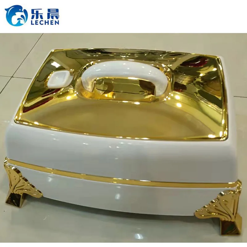 

ABS Stainless Steel hot pot Food Container Insulated Lunch Box Container Food Warmer Container4.5/5.5/6.5L, As photo
