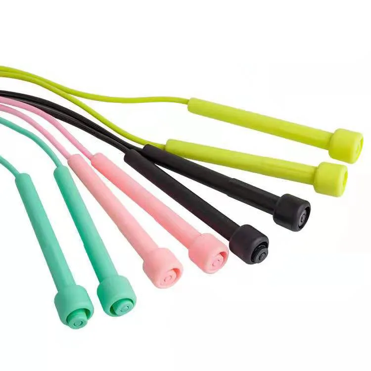 

Lightweight Jump Rope for Fitness and Exercise Adjustable Jump Ropes with Plastic Handles