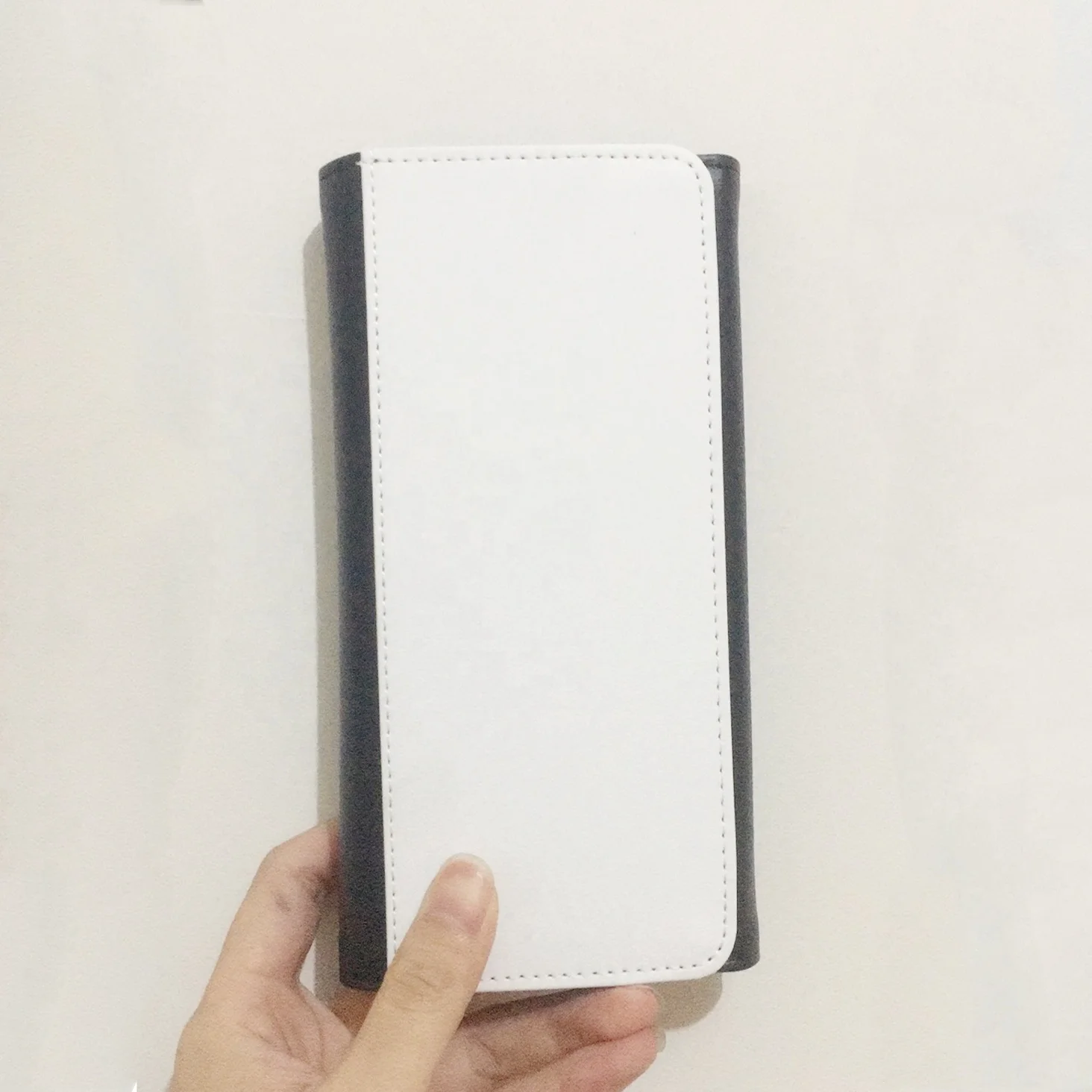 

New Arrival Genuine Leather Blank Sublimation Three Fold Female Wallet