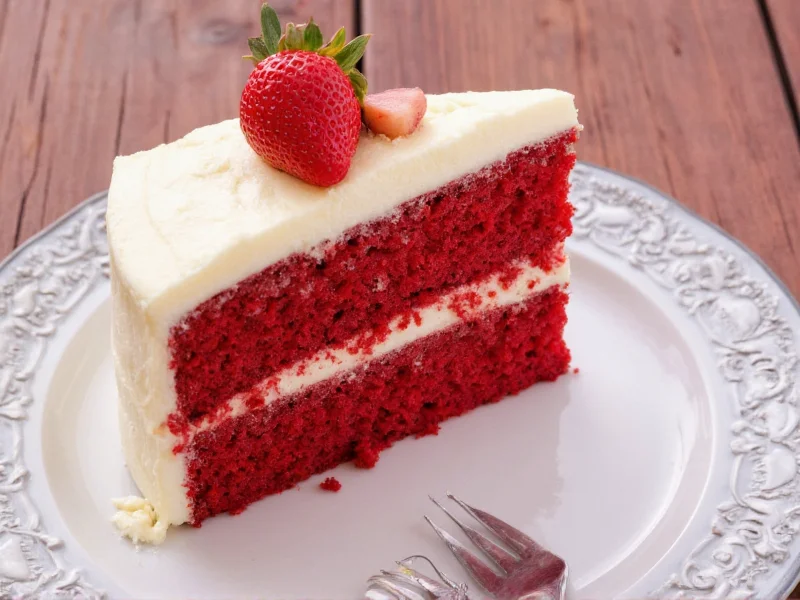 homemade red velvet cake