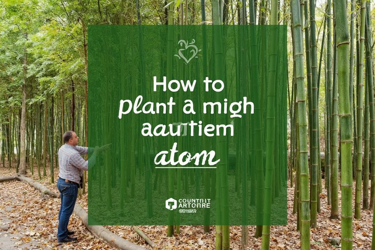 how to plant a bamboo tree