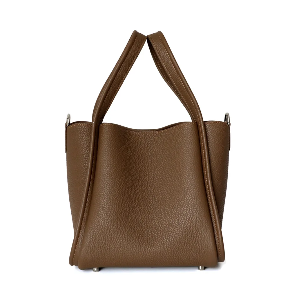 

2021 fall winter handbags genuine leather bags women handbags ladies luxury handbags for women famous brands, Black, khaki,brown or as your request