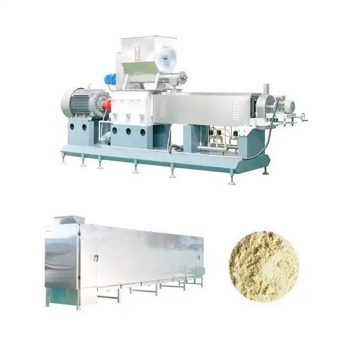 High-quality puffed cereal powder production line usine de fabrication de farine de cereales machinery & equipment