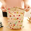 L size Pocket Drawstring Storage Bag Cosmetic Pouch Travel Washing Bag Thicken Underwear Socks Shoe Pouch Portable Storage